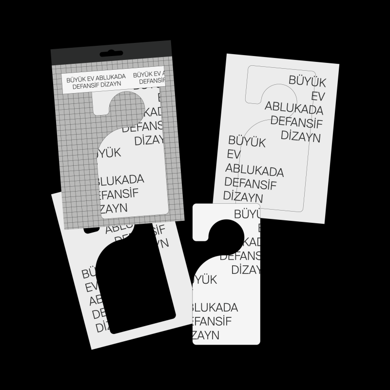 Defansif Dizayn Kapı Askısı