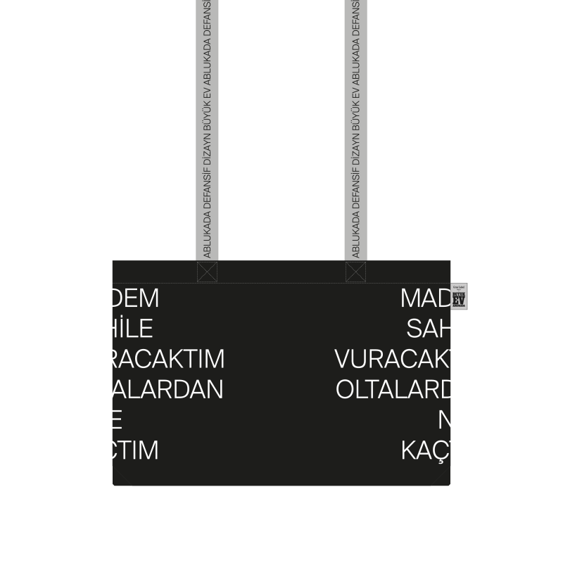 Defansif Dizayn Bez Çanta